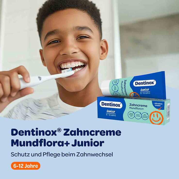 Dentinox Zahncreme Mundflora Junior, 75 ml