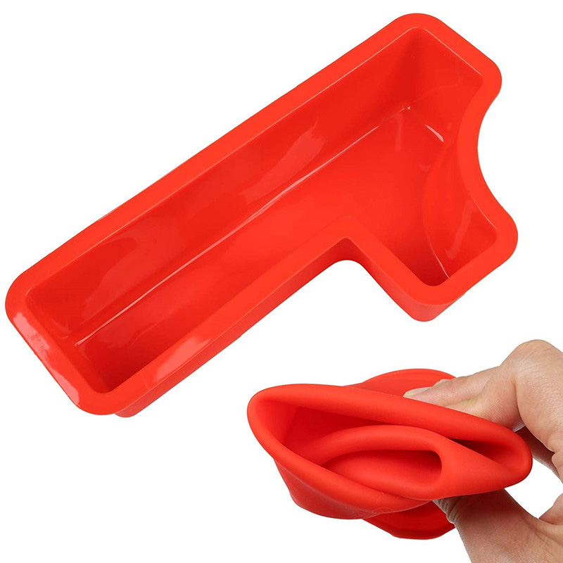 (26cm) Silikon Kuchenform Flexible Torten Backform mit Anti-Haft Beschichtung - Zahl 1