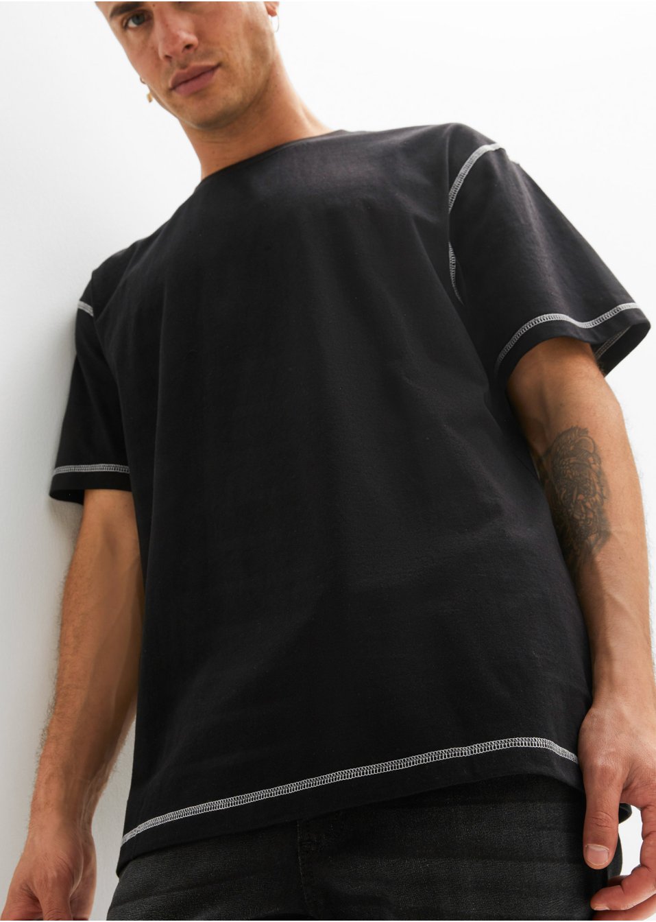T-shirt en coton, Loose Fit