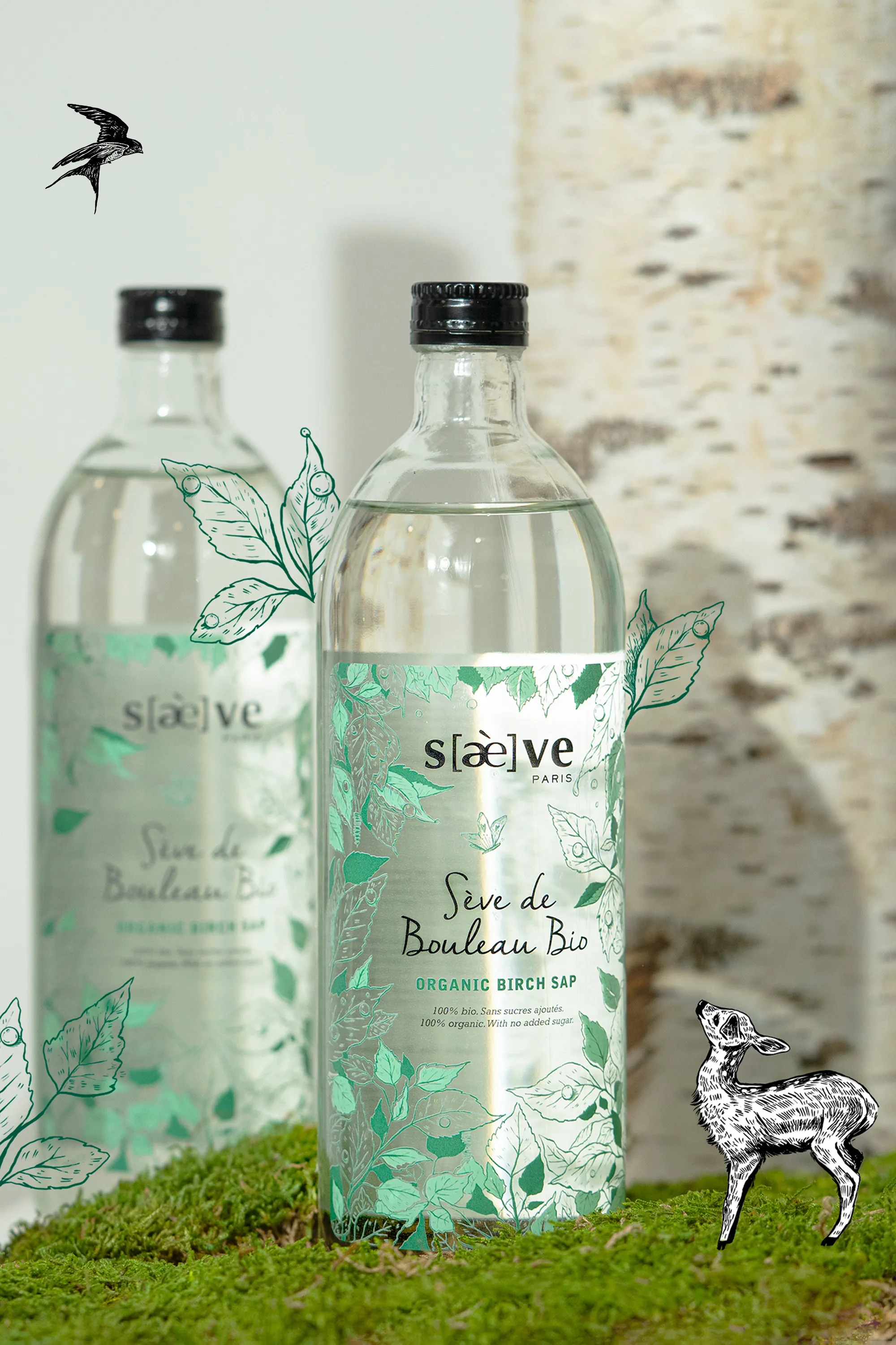 Saeve Complément alimentaire bien-être à la sève de bouleau bio-750 ml