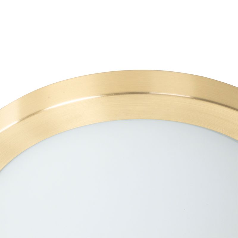 Moderne plafonnière goud 31 cm IP44 - Yuma