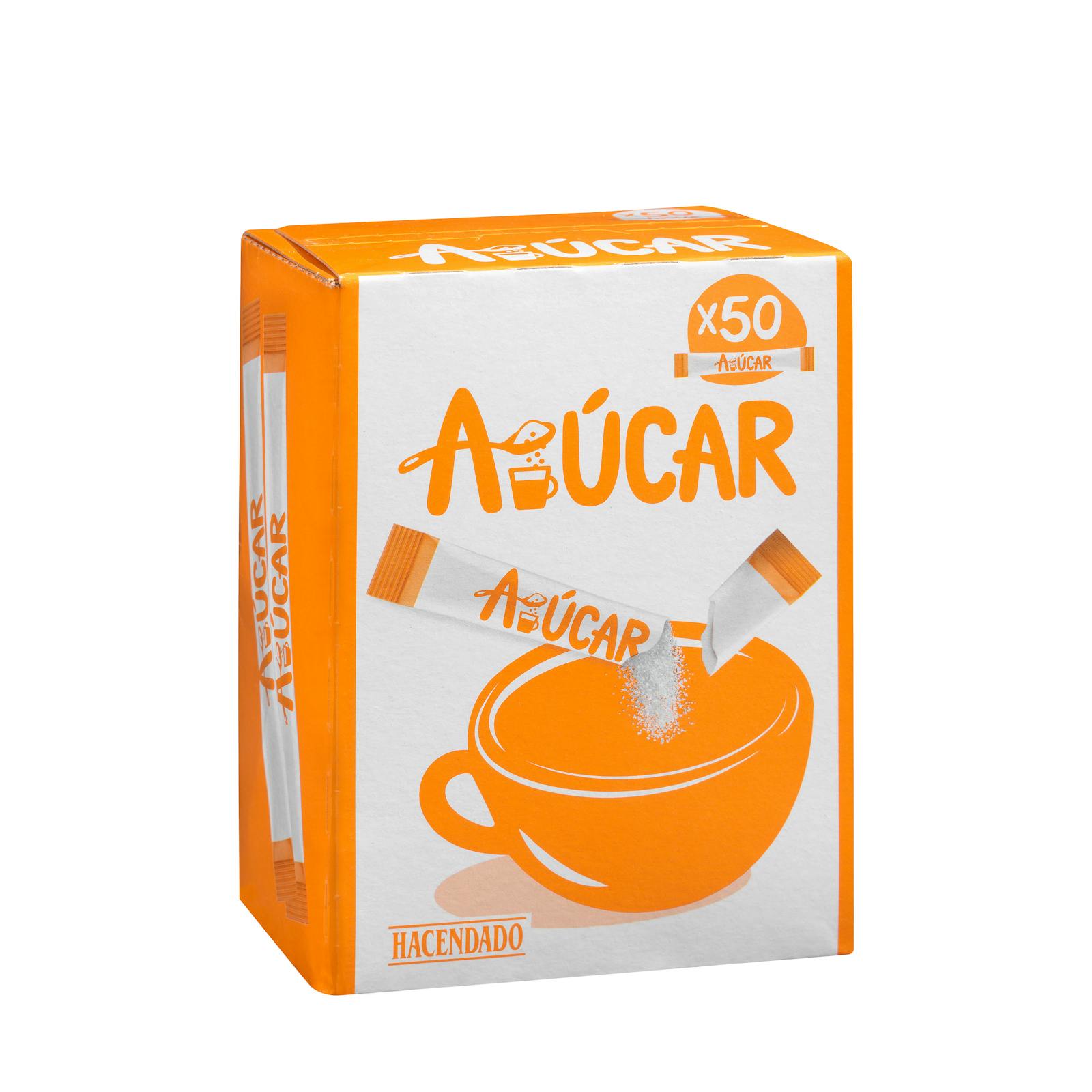 Sucre blanc Hacendado en sachets