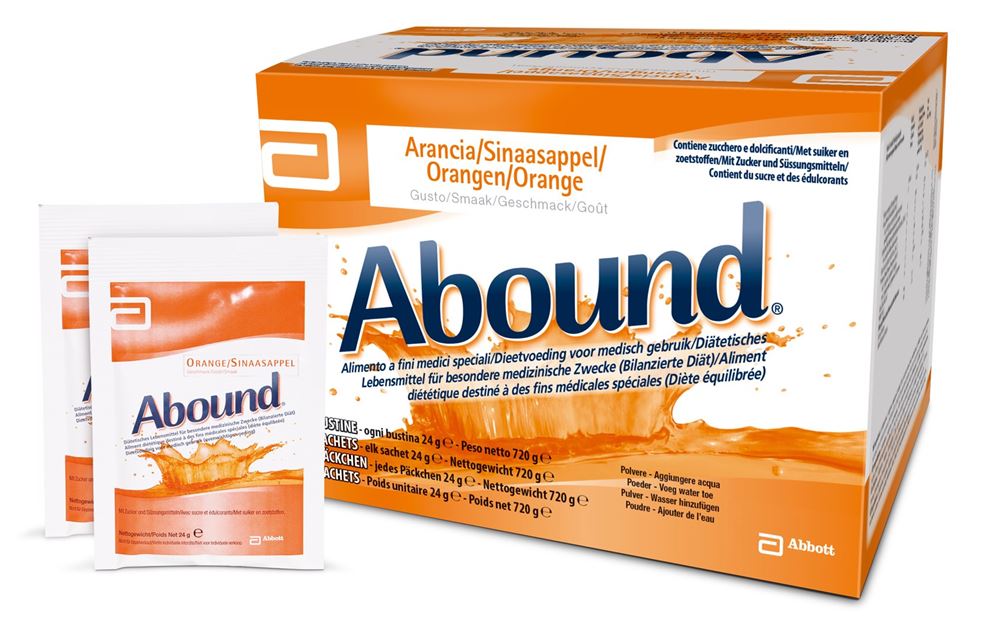 ABOUND Pulver Plv Orange Btl 24 g