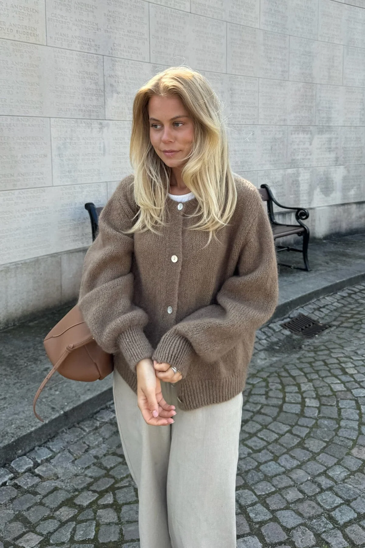 BYIC Idaic Cardigan camel camel