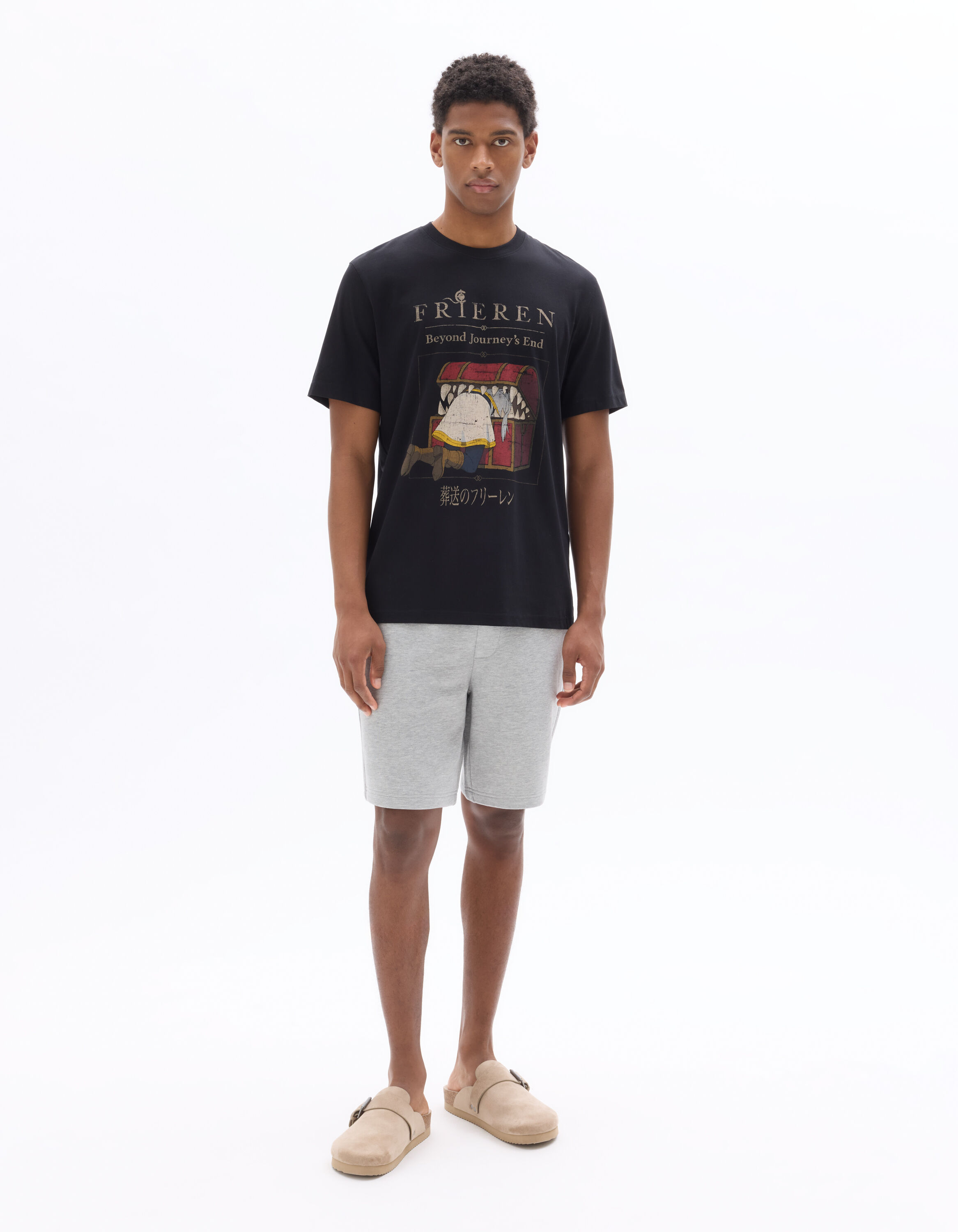 Frieren - T-shirt noir