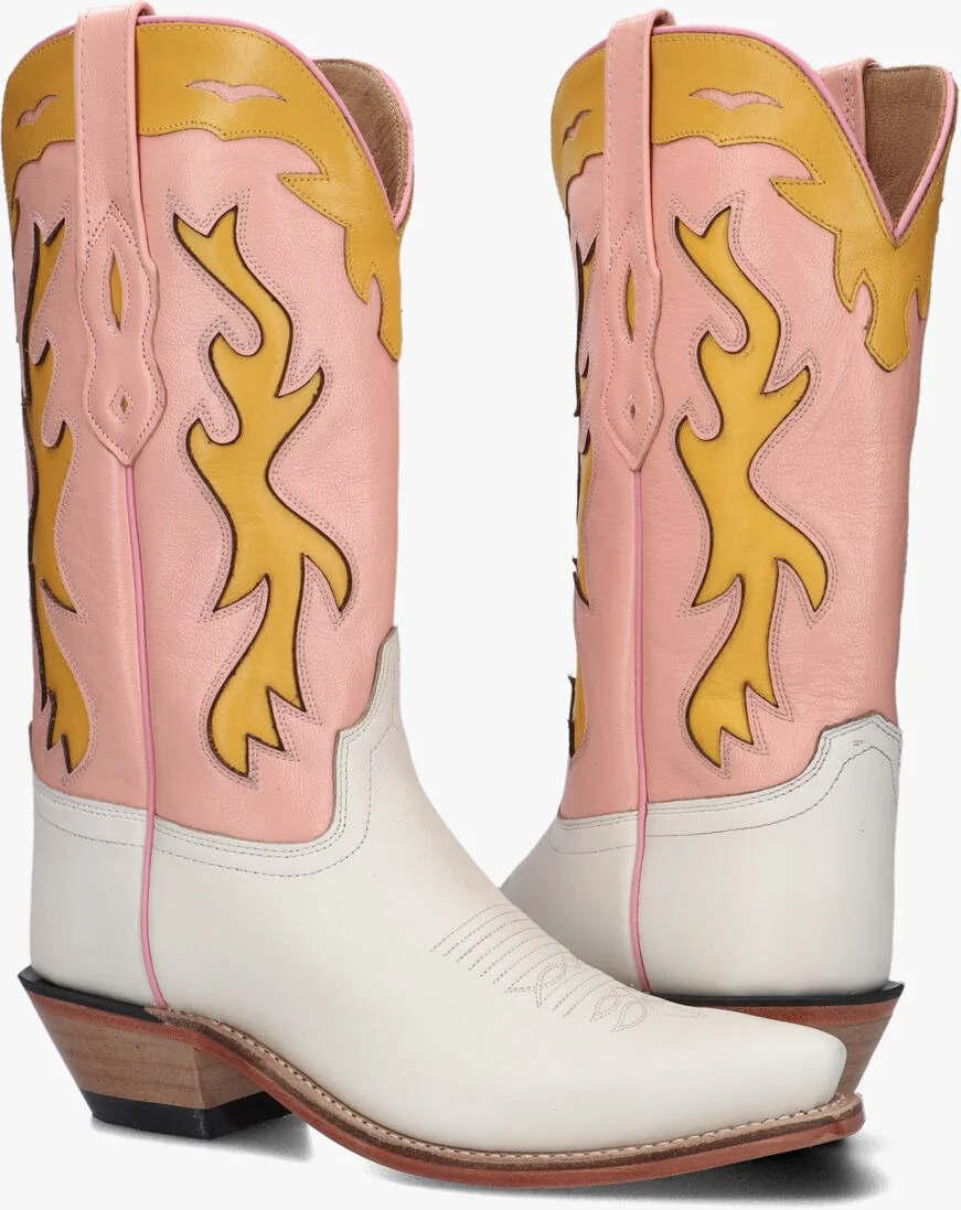 BOOTSTOCK witte bootstock cowboylaarzen candy women
