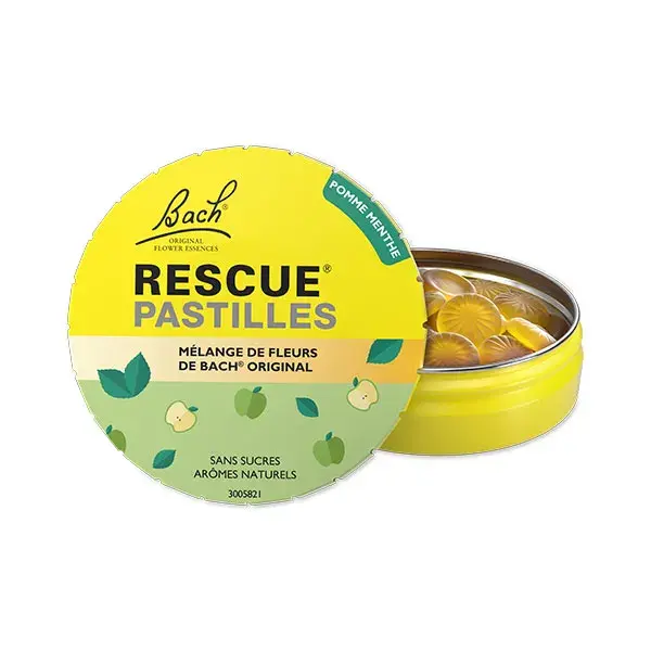 Pastilhas de maçã e menta RESCUE