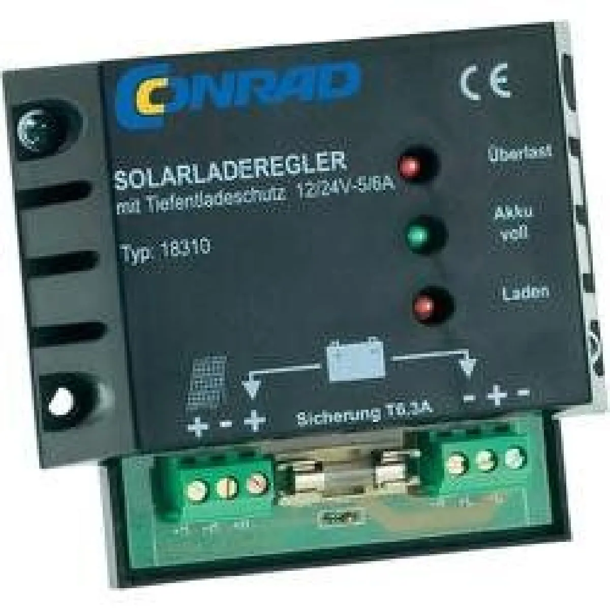 Régulateur de Charge Solaire 12V/24V 6A Unbekannt