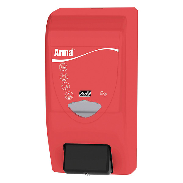 Distributeur à poussoir de savon liquide à cartouche Arma 4 L