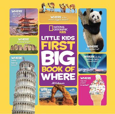 Little Kids First Big Book of Where - National Geographic Kids (Hardback)