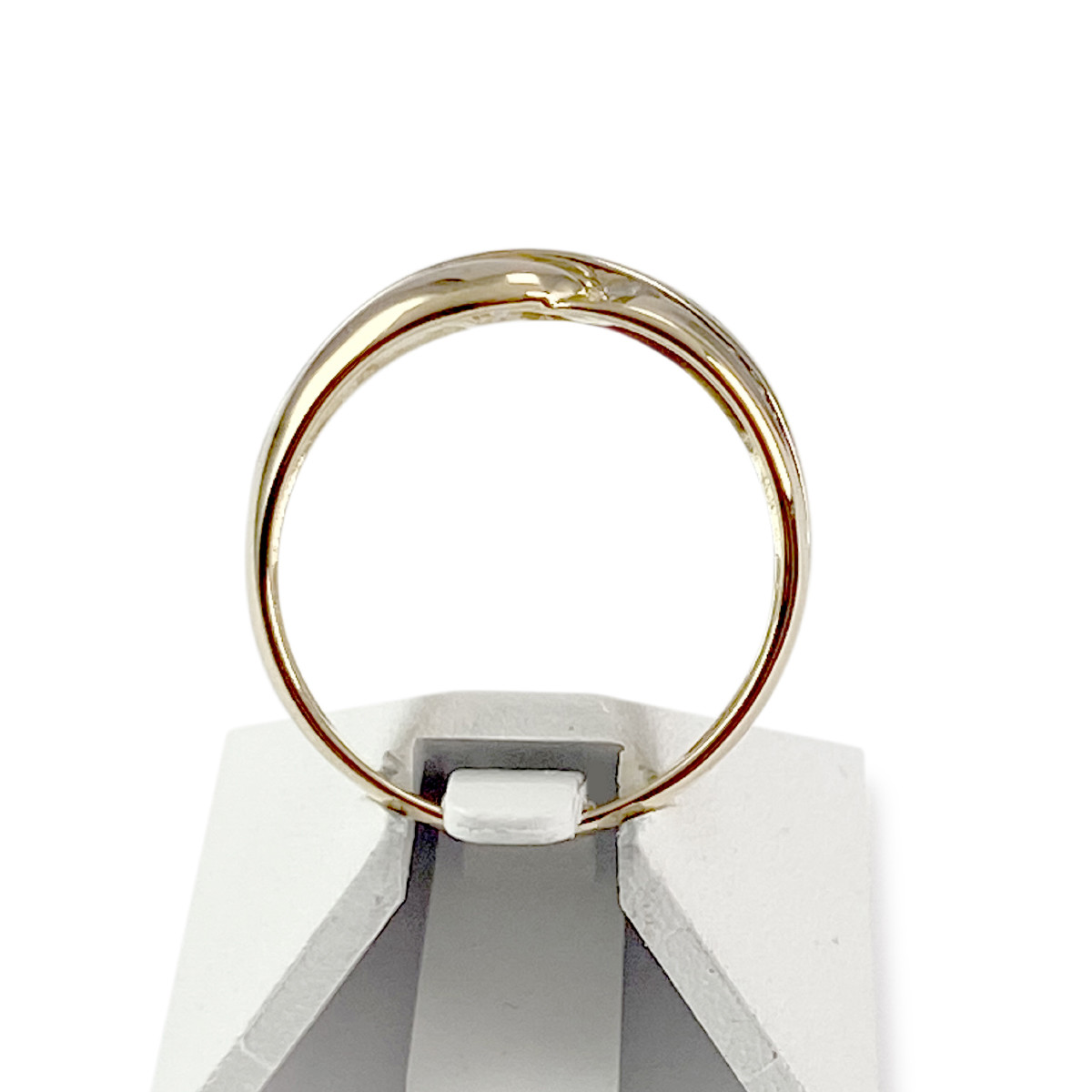 Bague d'occasion 2 ors 750 diamant