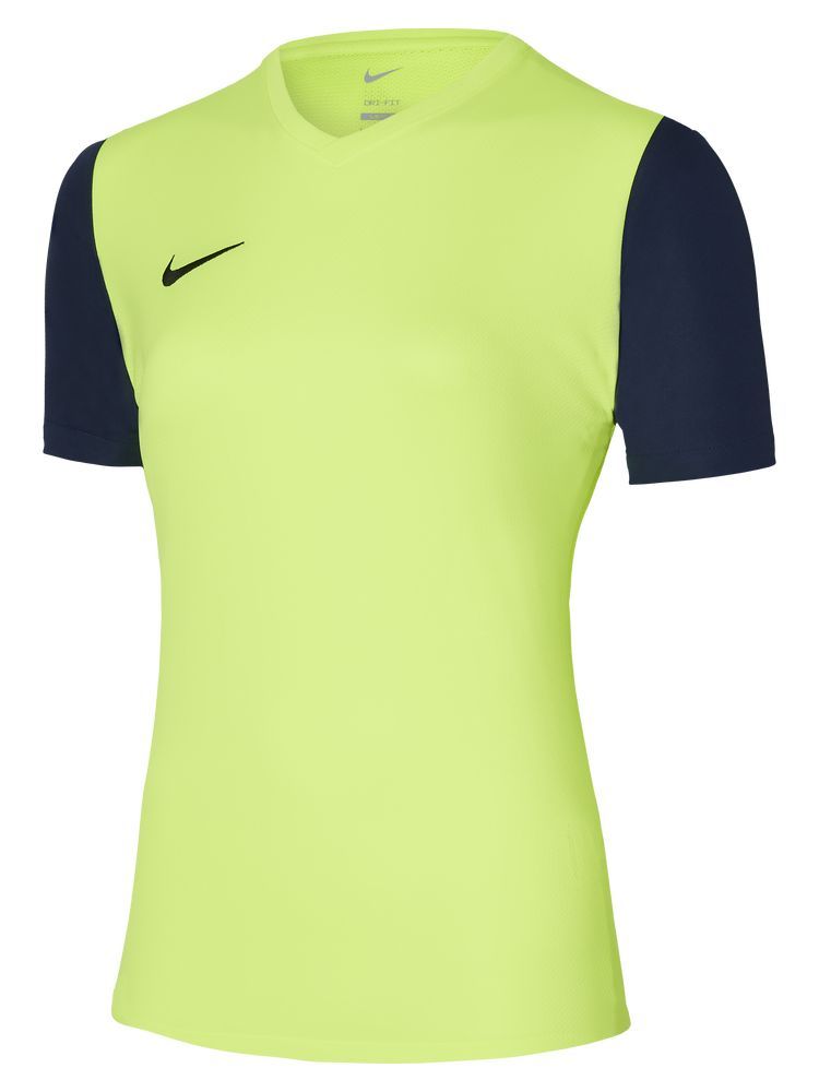Maillot Nike Tiempo Premier II Jaune Fluo pour femme