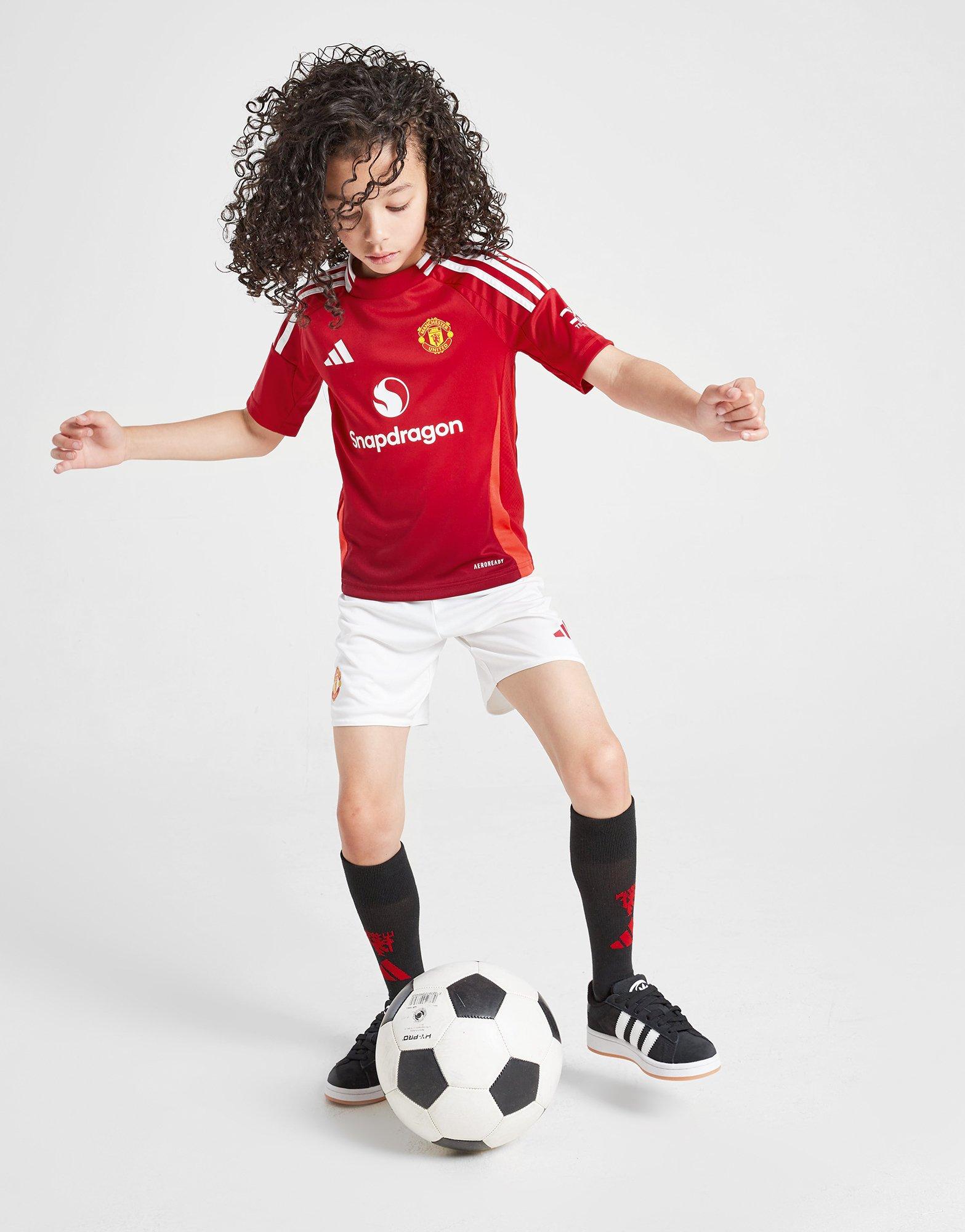 adidas Kit Domicile Manchester United FC 2024/25 Enfant