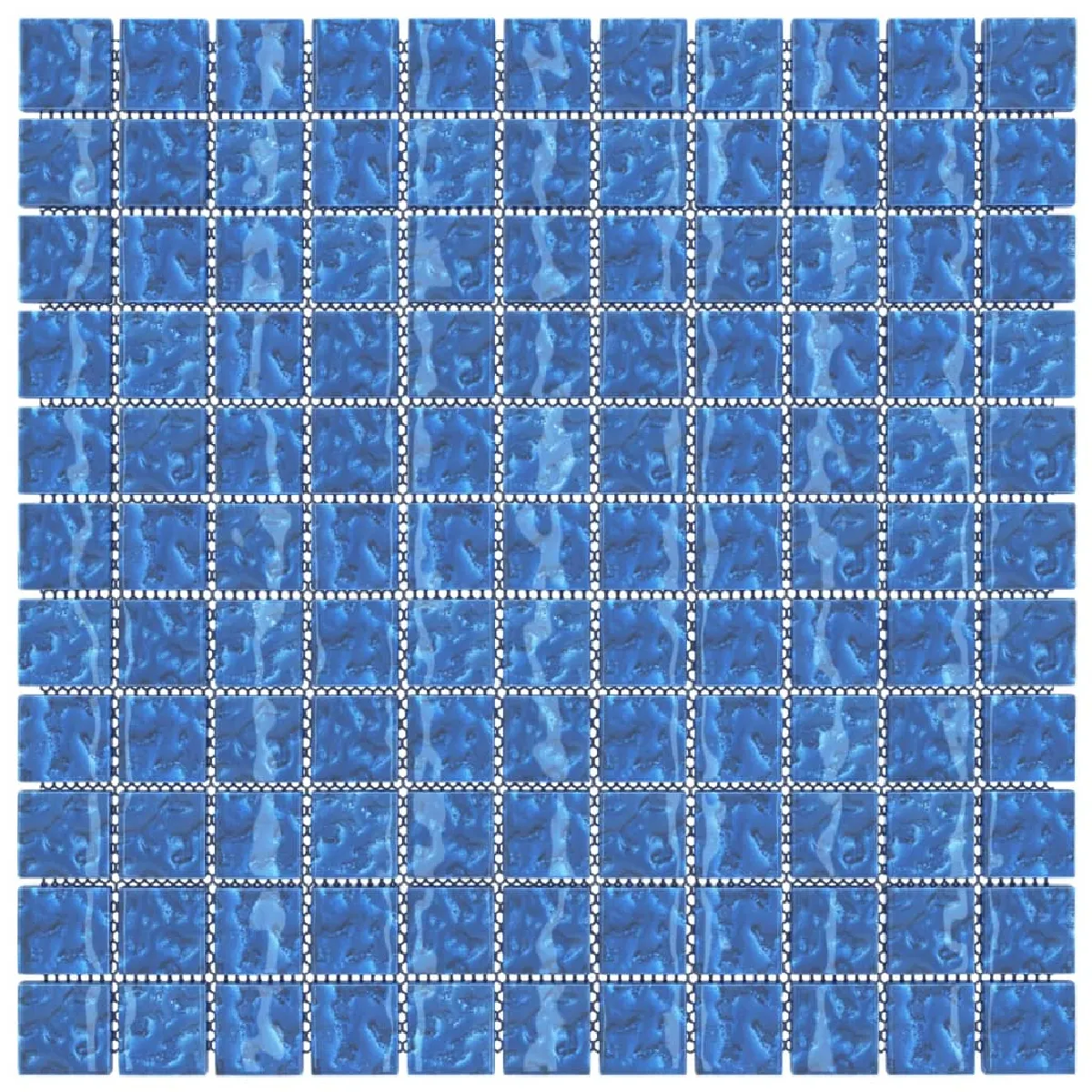 vidaXL Carreaux Mosaïque Bleus