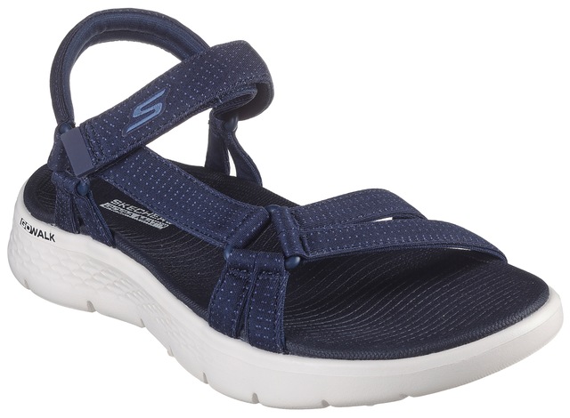 Skechers Sandale »GO WALK FLEX SANDAL-SUBLIME-X«  , Sommerschuh, Sandalette, Klettschuh, mit Goga Mat Footbed