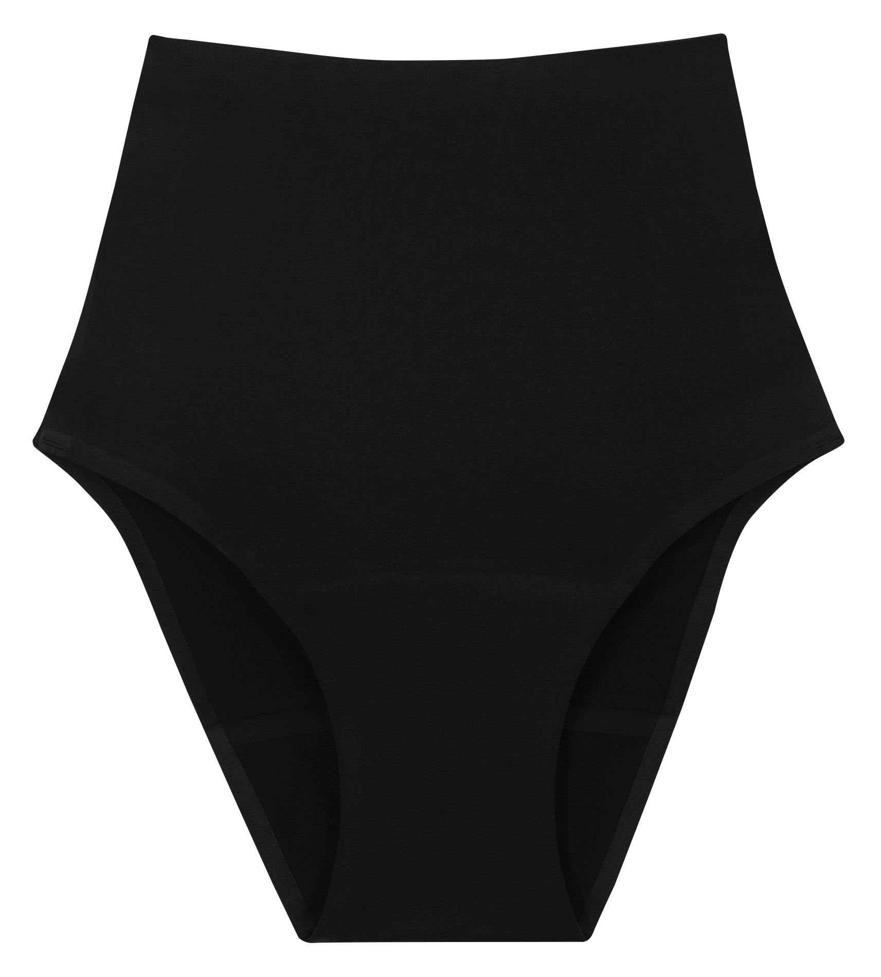 Culotte menstruelle taille haute Flux Moyen | Noir