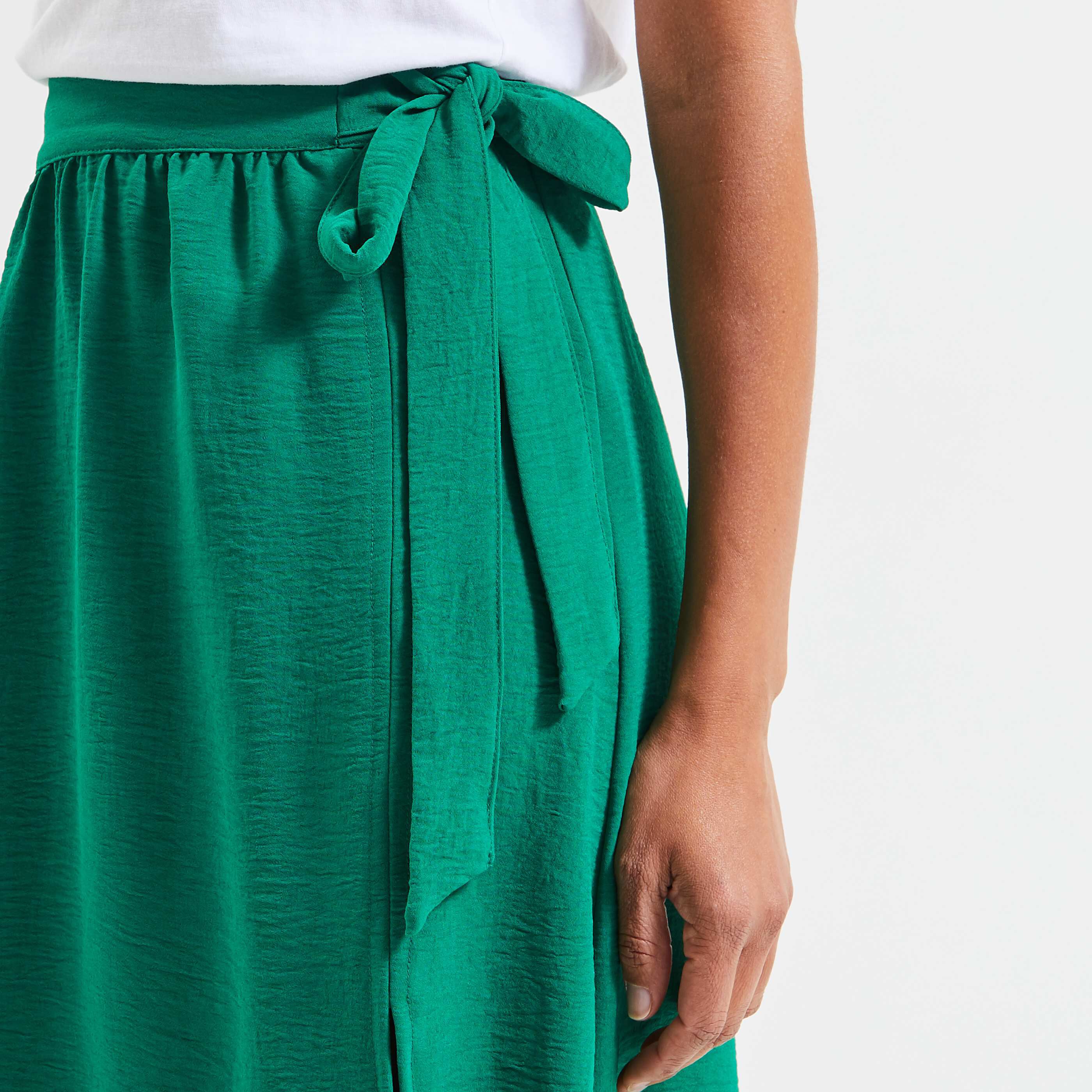 Jupe longue femme - VERT