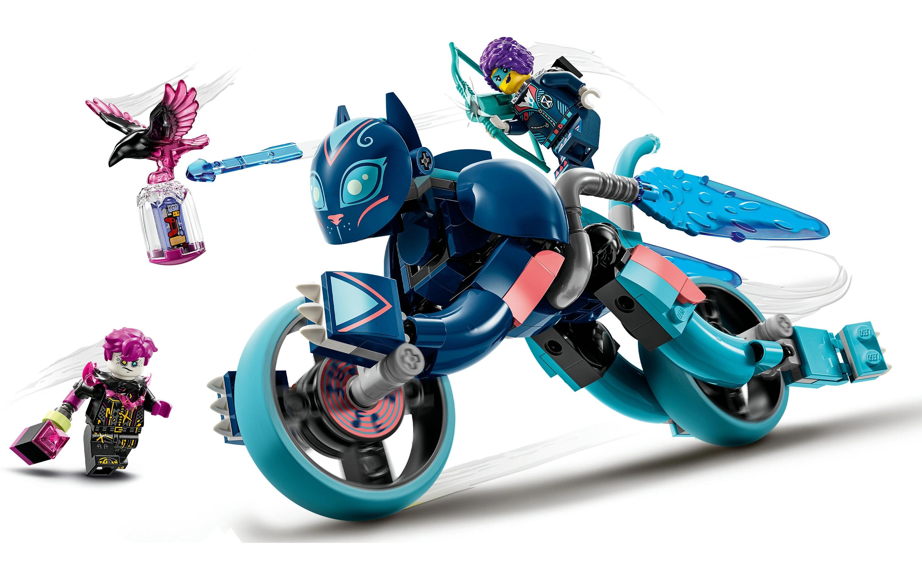DreamZzz Zoeys Katzenmotorrad 71479Umbaubares Bauset
