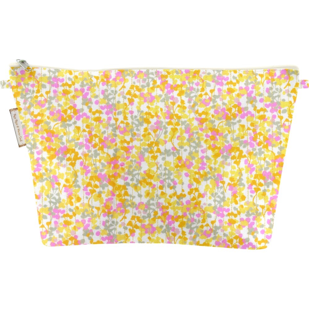 Trousse De Toilette Mimosa Jaune Rose