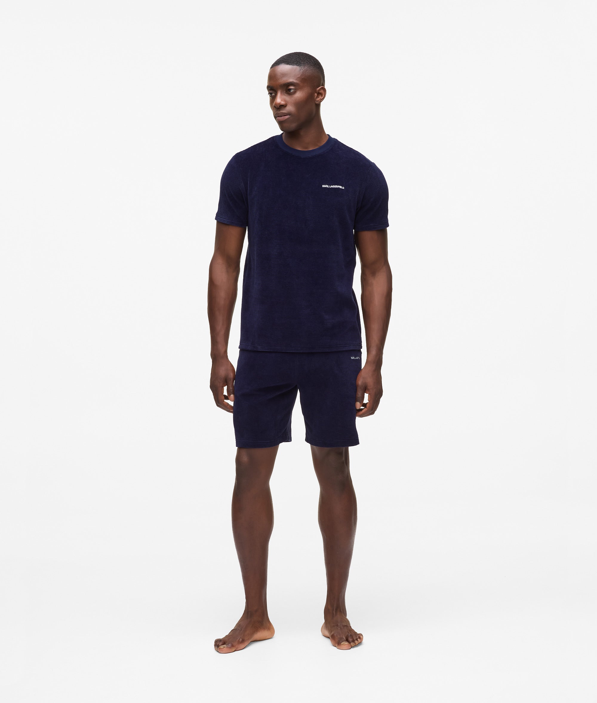 Fluwelen pyjama-T-shirt