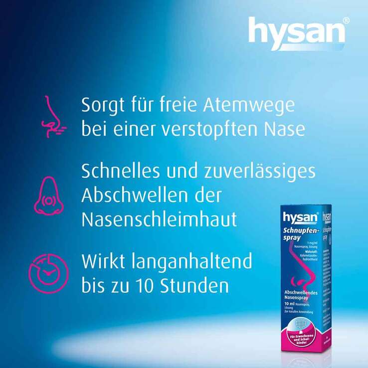 hysan® Schnupfenspray, 10 ml