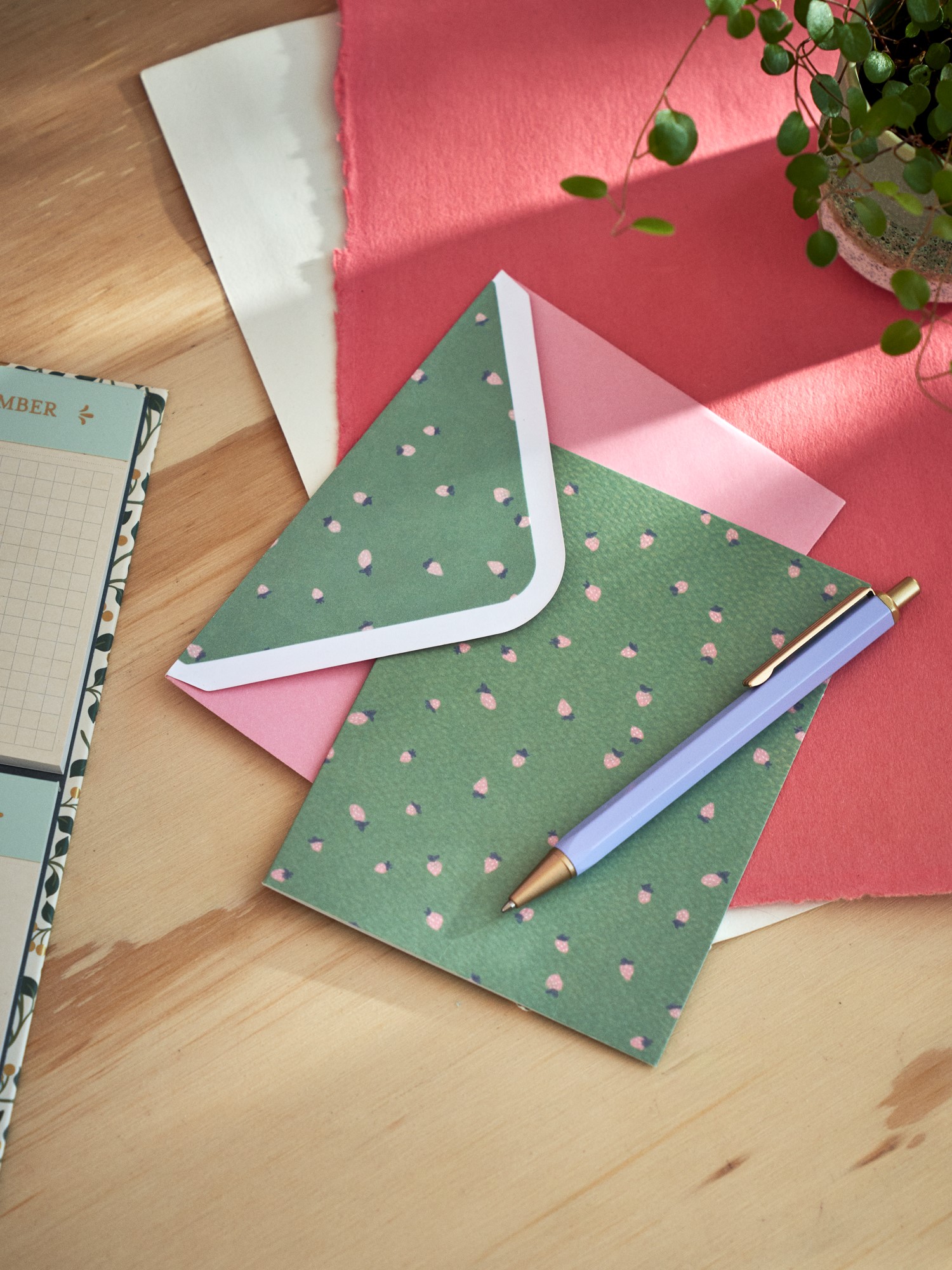 Kuglepen | Aluminium. | Moss Green, Gold