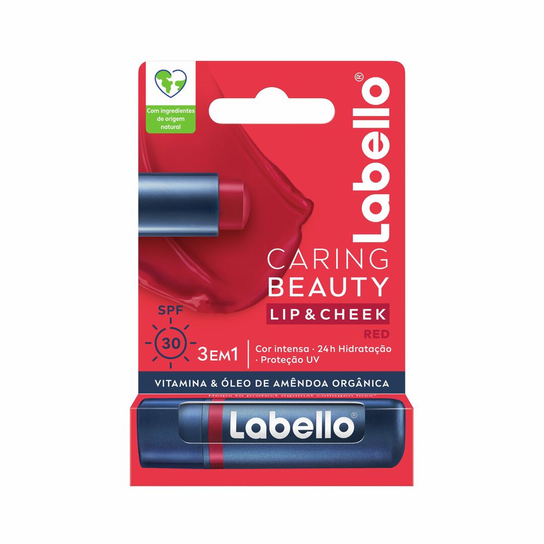 LABELLO  Caring Beauty Red - 4gr