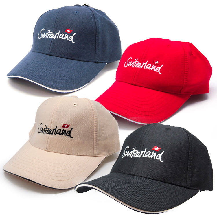 Lifestyle Cap Unisex mit Switzerland Stick