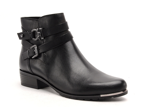 Caprice boots bottine plates femme 2530929 noir