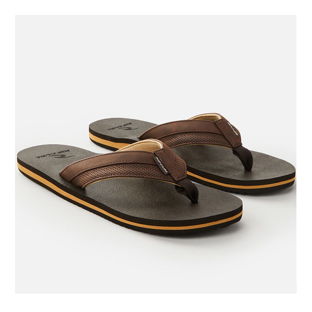 Rip Curl ZEN - Tongs Homme brown