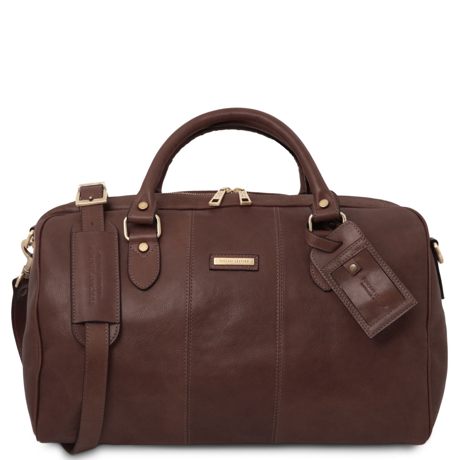 TL142441 – Lisbona – Travel leren duffle bag – Klein size