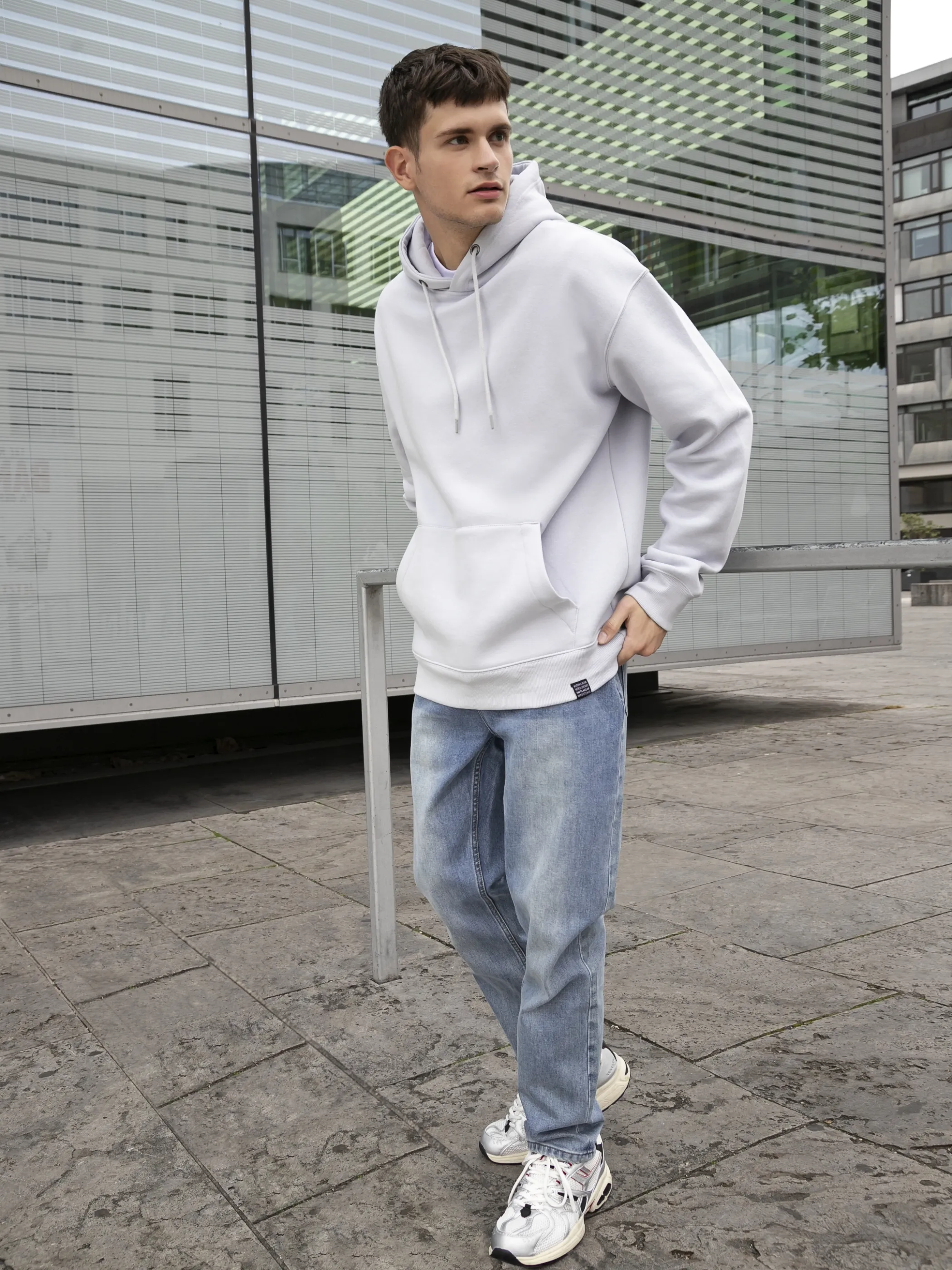 Herren Jeans in heller Waschung