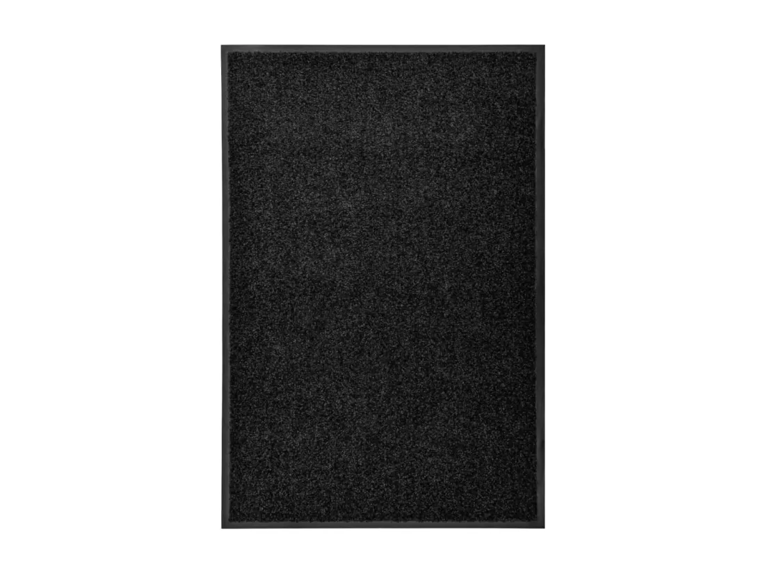 Paillasson lavable Noir 60x90 cm