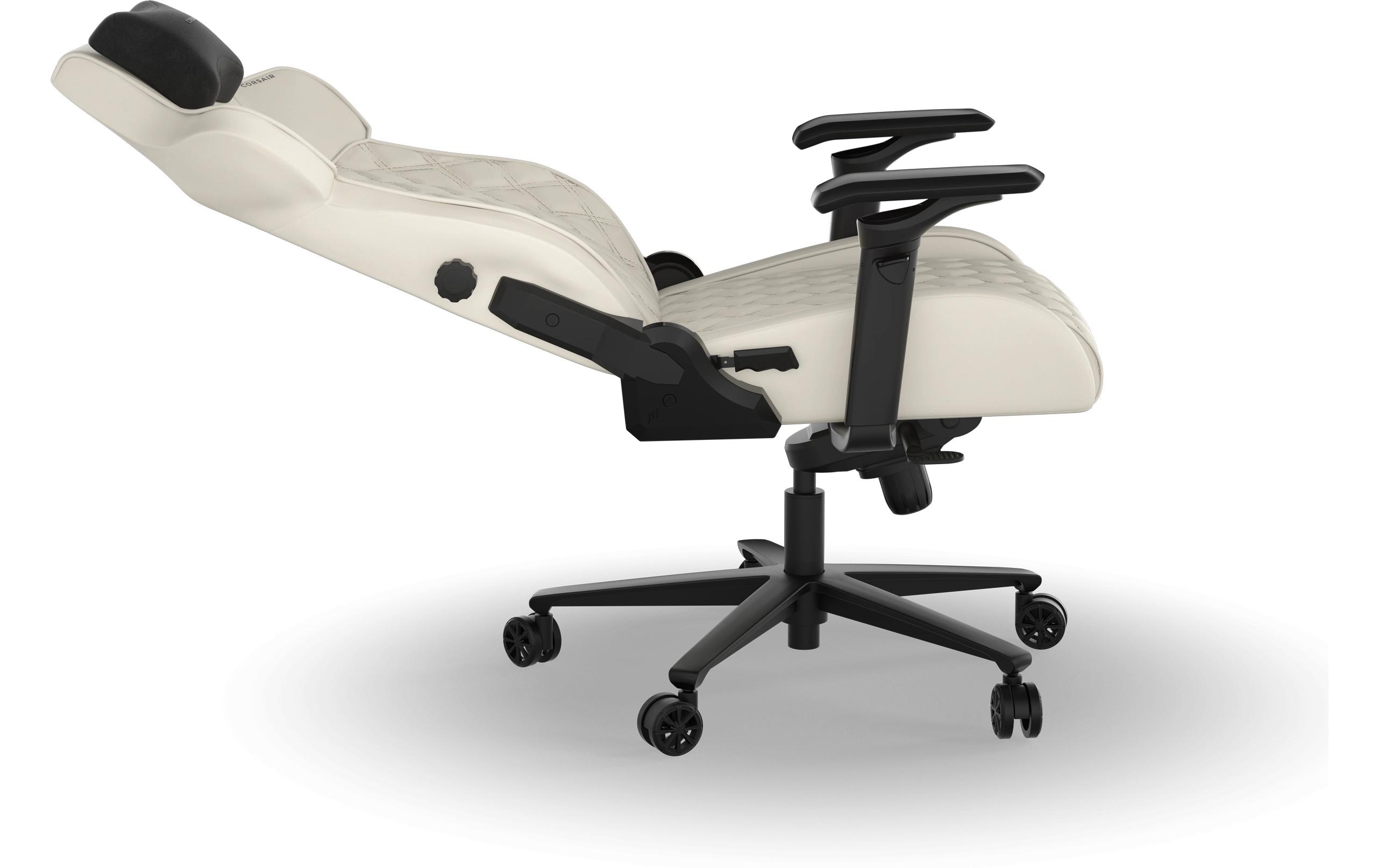 Gaming-Stuhl TC500 Luxe Frost<br>Ergonomischer Racing-Gaming-Stuhl mit einer Belastbarkeit von bis zu 120 kg