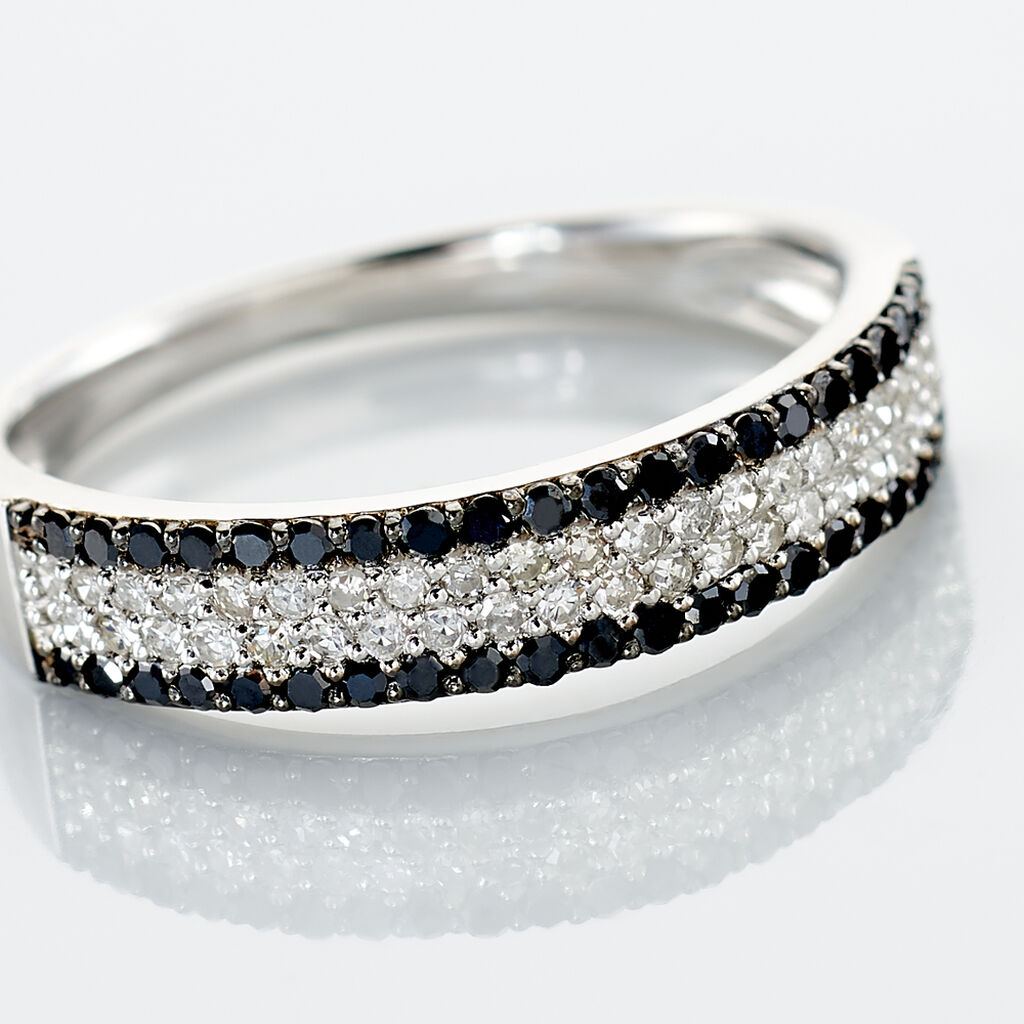 Bague Maissara Or Blanc Diamant