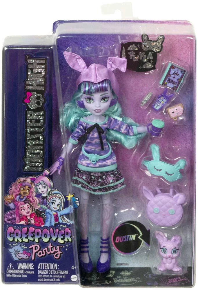 MONSTER HIGH - POUPEE TWYLA SOIREE PYJAMA