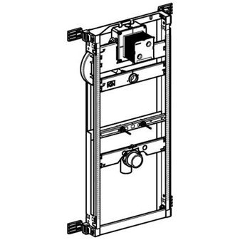 Geberit Kombifix urinoir element H109-127cm