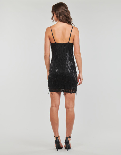 Only - ONLSPACY STRAP SHORT DRESS WVN - Noir
