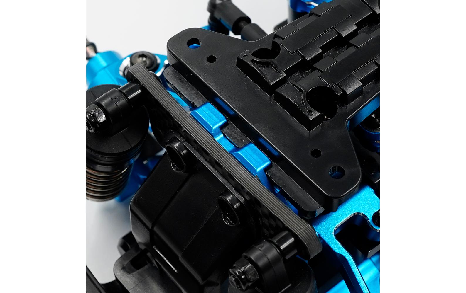 Aluminium Upgrade-Set MB-01<br>Aluminum Essential Conversion Kit für Tamiya MB-01 Chassis