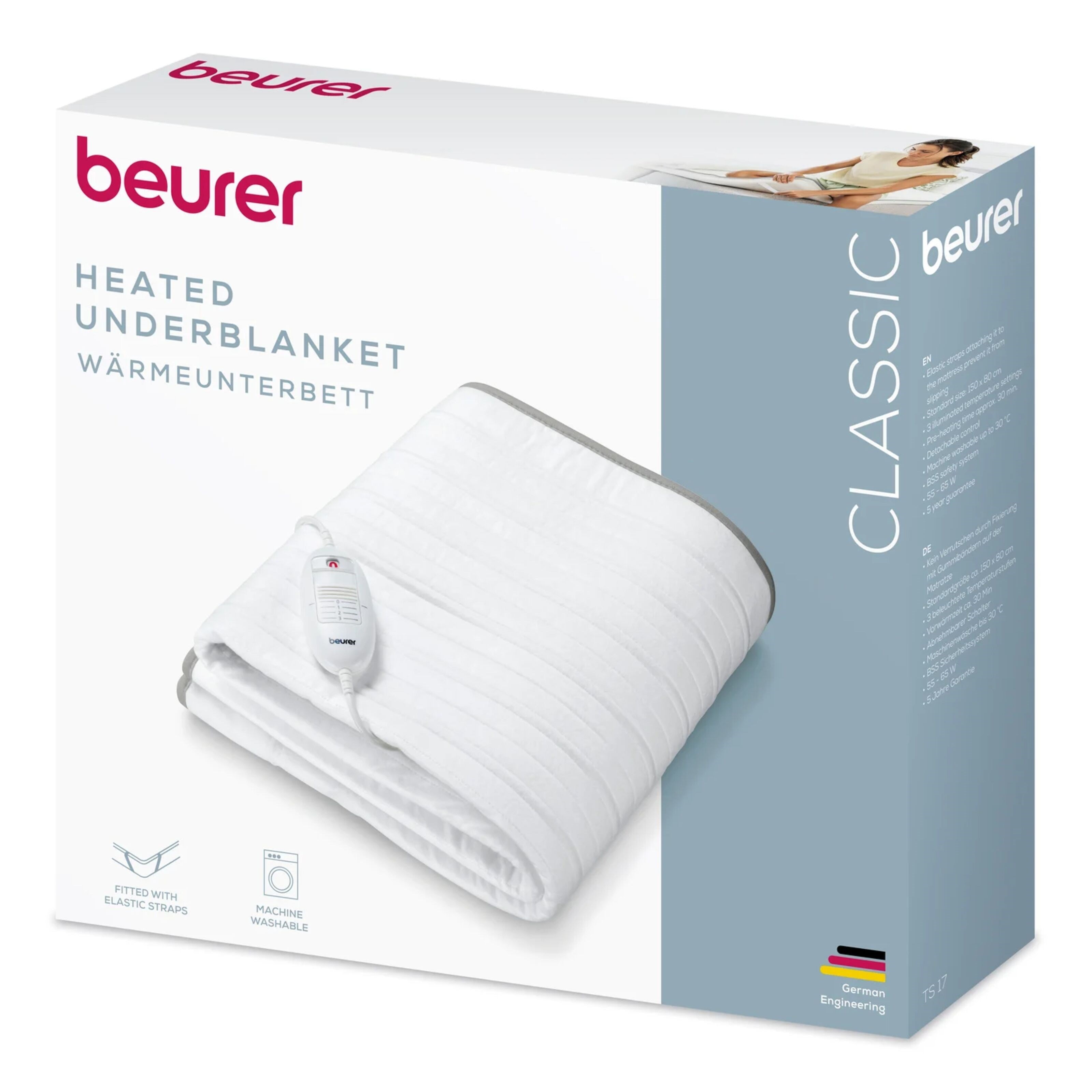 Beurer Elektrisk sengevarmer Classic TS17