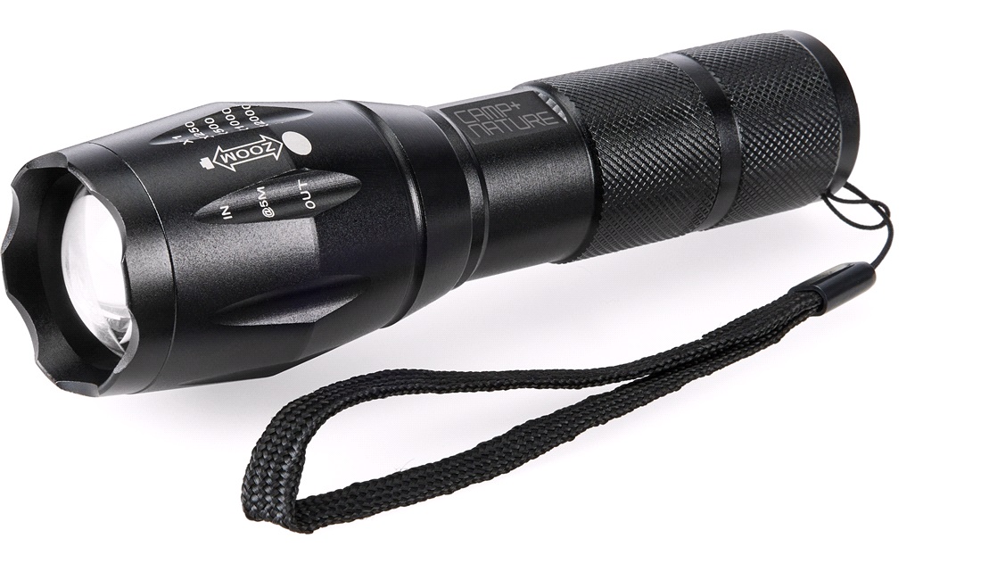 Lommelygte LED 800 Lm, vandtæt