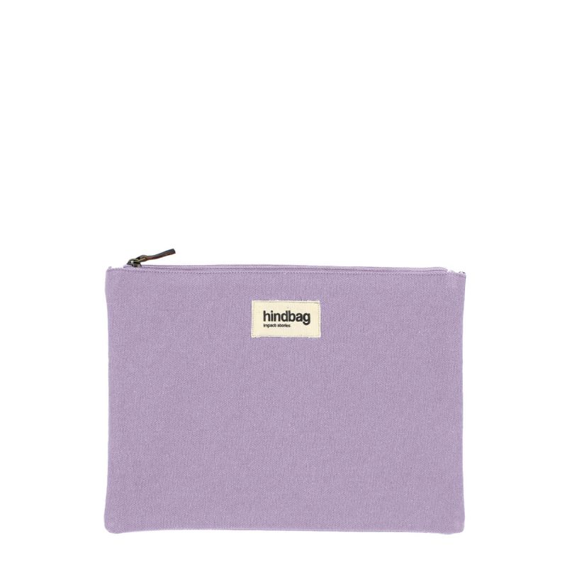 Pochette Ema 25 cm Lilas