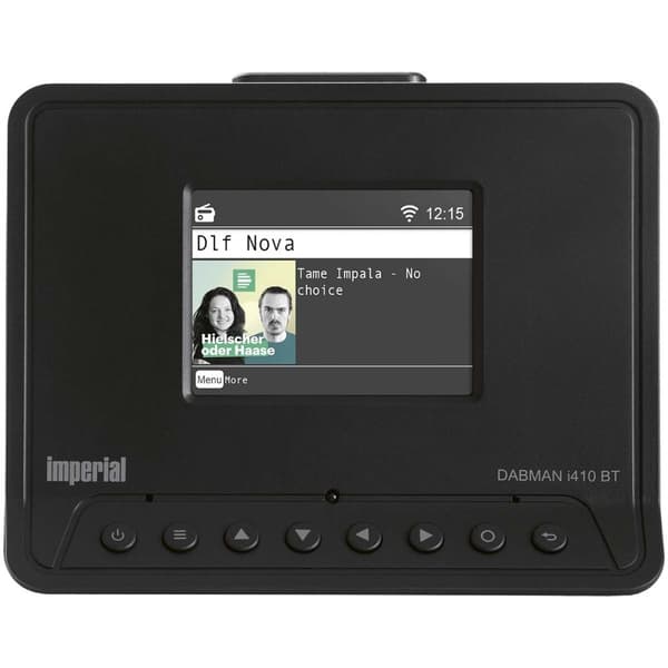 imperial DABMAN i410 BT Compact Hybrid Radio DAB+ / FM / Internett / Bluetooth Svart