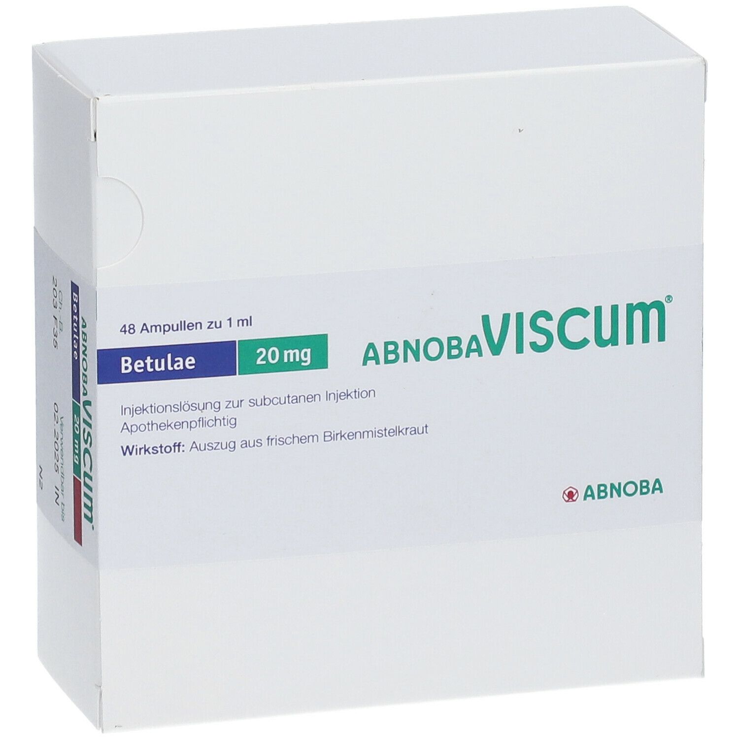 abnobaVISCUM® Betulae 20 mg Ampullen