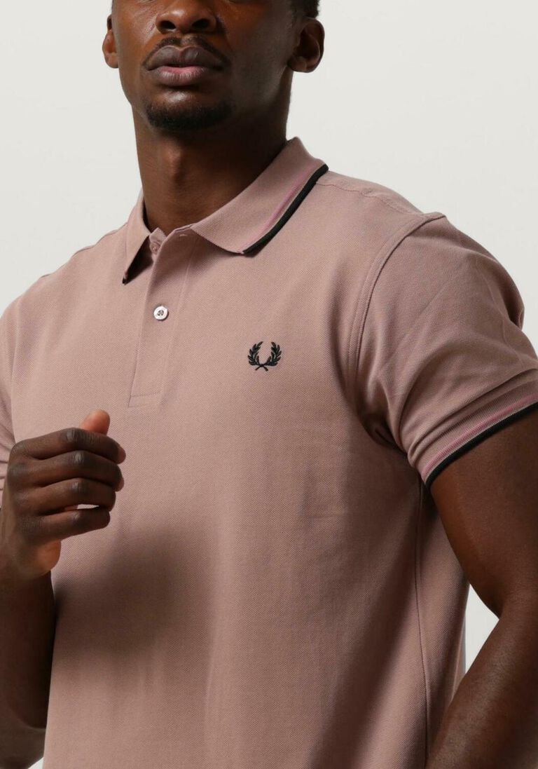 FRED PERRY lichtroze fred perry polo the twin tipped fred perry shirt