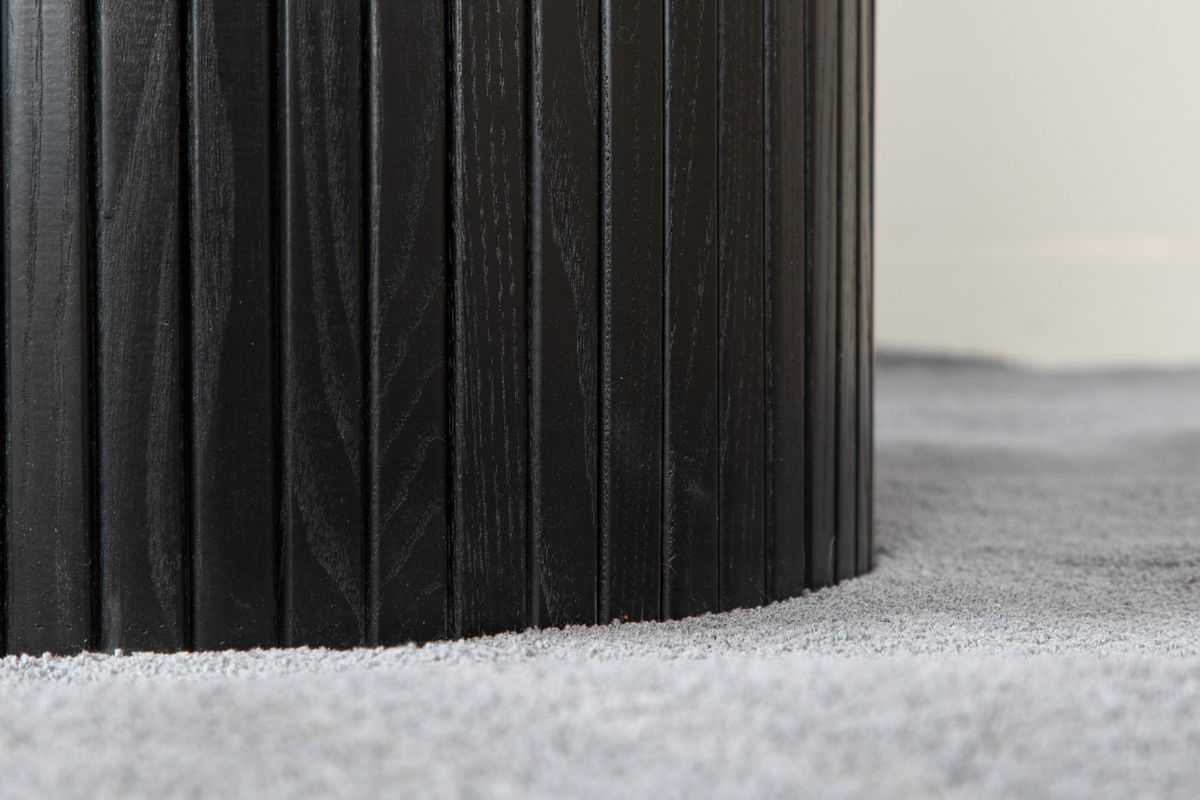 Eettafel Pokka Ø110 cm zwart