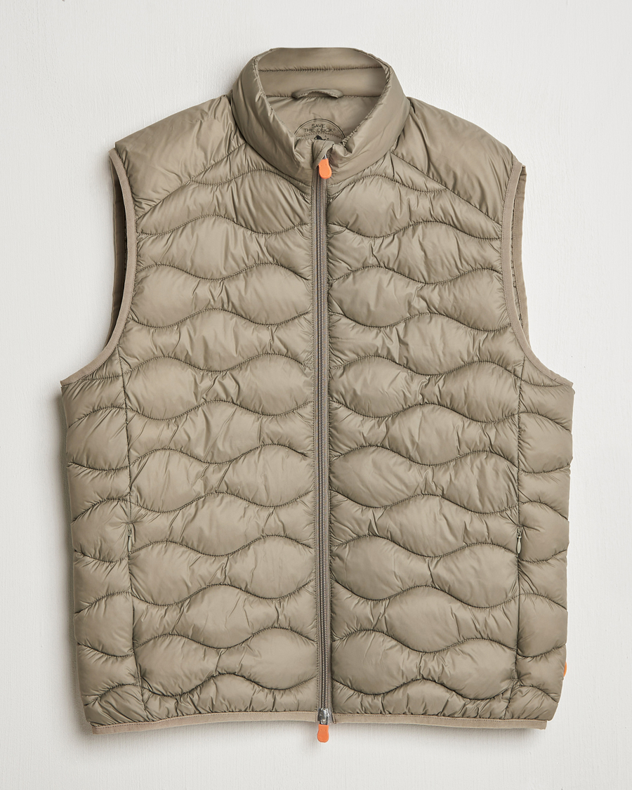Save The Duck Tide Lightweight Padded Vest Elephant Grey