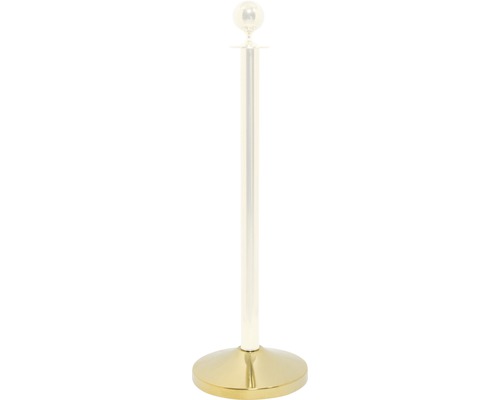 Voet voor afzetpaal Classic roestvrij staal goud Ø 31 cm
