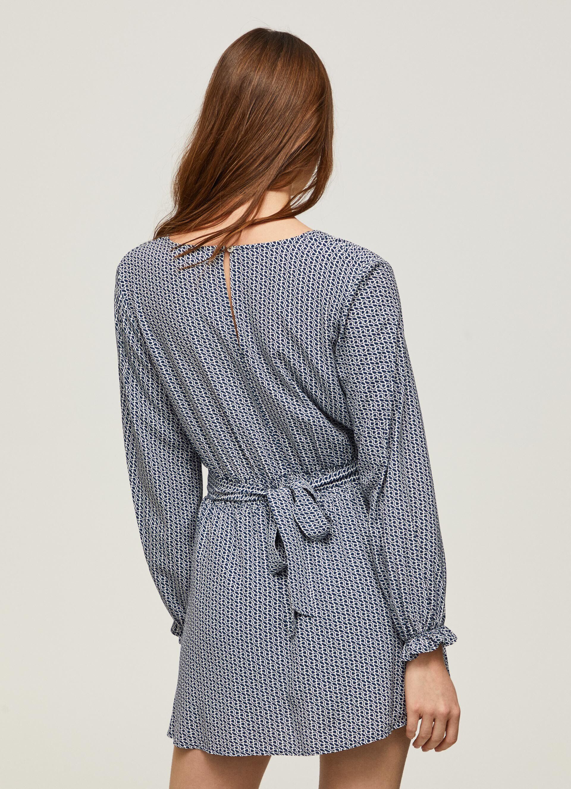 VESTIDO COM ESTAMPA DE LOGOTIPO - multicolorido