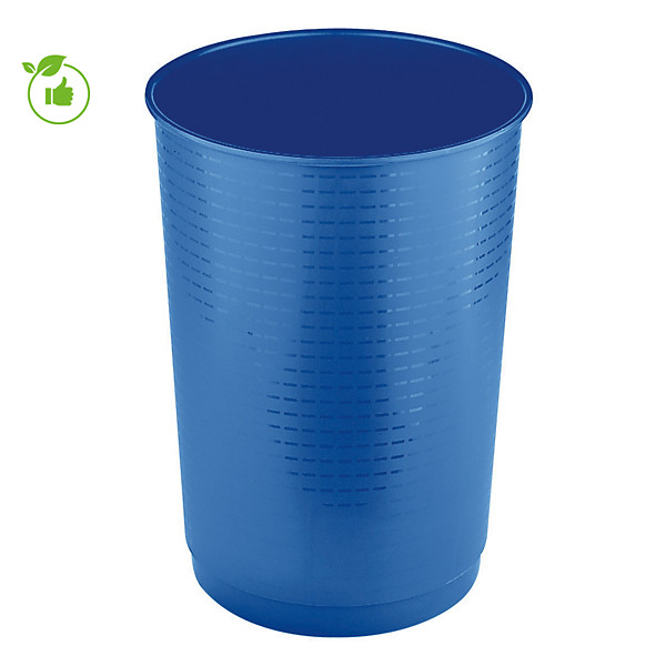 Corbeille décor bleue 40 L